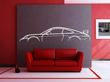911 GT3 Model 991 Metal Silhouette