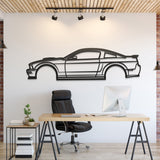 2008 Mustang GT Fastback Metal Silhouette