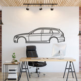 2009 E91 Metal Silhouette