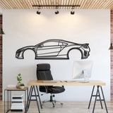 2019 NSX Metal Silhouette