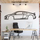 R8 Metal Silhouette