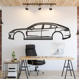 2022 Panamera 4S Metal Silhouette