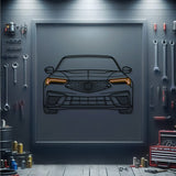 2024 Integra Type S Front View Metal Neon Car Wall Art