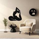 Aesthetic Yoga Metal Wall Art