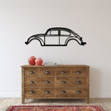 Beetle Metal Silhouette