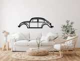 Beetle Metal Silhouette