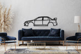 2006 Lancer Evo Metal Silhouette