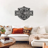 Harley Davidson Emblem Metal Wall Art
