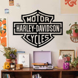 Harley Davidson Emblem Metal Wall Art