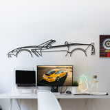 2016 Corvette C7 Z06 Cabrio Metal Silhouette
