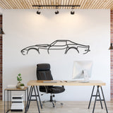 Corvette C3 L88 Classic Metal Silhouette