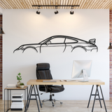 911 GT3 Model 991 Metal Silhouette