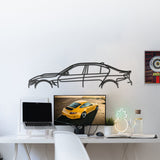M3 F80 Classic Metal Silhouette