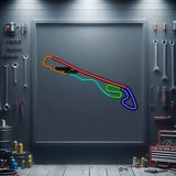 Anneau Du Rhin Metal Neon Race Track