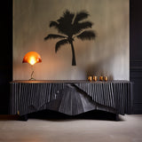 Coconut Tree Shadow Metal Wall Art