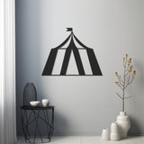Circus Tent Metal Wall Art