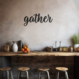Gather Metal Wall Decor