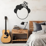 Clown Metal Wall Art