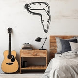 Surrealist Salvador Dali Clock Metal Wall Decor