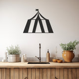 Circus Tent Metal Wall Art