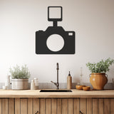 Camera Machine Metal Wall Art