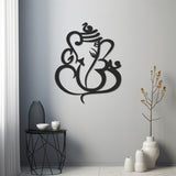 Elephant Line Art Metal Walll Decor