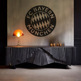 Fc Bayern Munchen Logo Metal Wall Art Decor