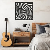 Illusion 3D Metal Wall Art
