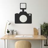 Camera Machine Metal Wall Art