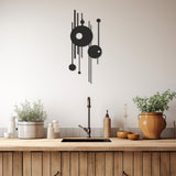 Round Materials Metal Wall Art