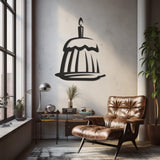 Cake Metal Wall Art
