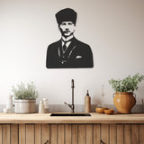 Mustafa Kemal Atatürkmetal Wall Art