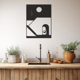 Home Road Metal Wall Art