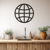 World Sections Metal Wall Art