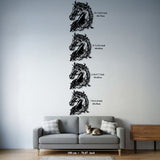 Abstract Gourd Metal Wall Art for Spa, Yoga Studio - Zen Wall Decor