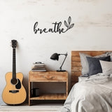 Breathe Metal Wall Decor