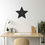 Black Star Shadow In The Middle Metal Wall Art
