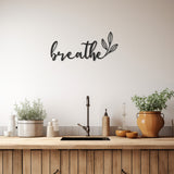 Breathe Metal Wall Decor