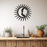 Sun And Moon Metal Wall Decor
