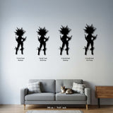 Cup Glasses Metal Wall Art
