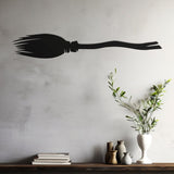 Sweeping Broom Metal Wall Art, Modern Kitchen Decor
