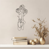 Handcrafted Ballet Core, Metal Wall Art