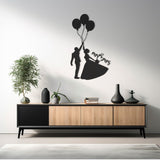 Just Married Metal Wall Art, Perfect Wedding Gift