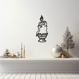 Rustic Bedroom Metal Wall Art, Aromatic Spa Ambiance Decor