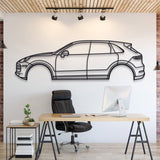 2019 Cayenne 3rd Gen Metal Silhouette
