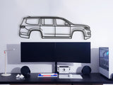 2022 Grand Wagoneer WS (4th Gen) Metal Silhouette